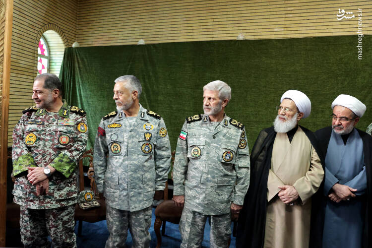عکس/ حضور شخصیتها در مراسم گرامیداشت شهدای اقتدار ارتش