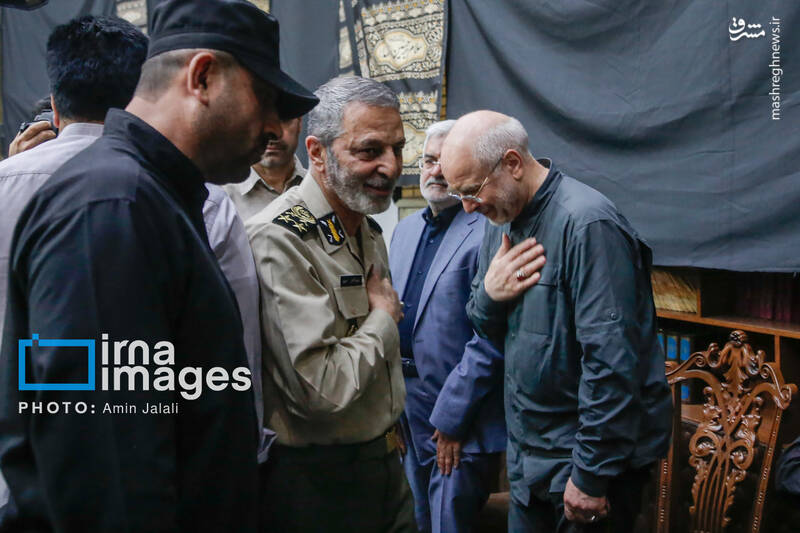 عکس/ حضور شخصیتها در مراسم گرامیداشت شهدای اقتدار ارتش