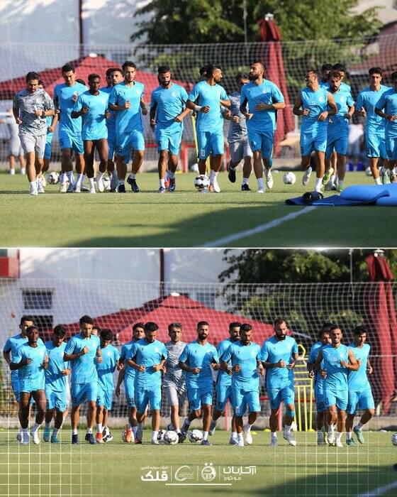 ماشاریپوف برگشت؛ تمرینات فشرده ساپینتو عرق استقلالیها را درآورد+عکس