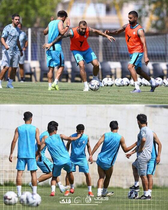 ماشاریپوف برگشت؛ تمرینات فشرده ساپینتو عرق استقلالیها را درآورد+عکس