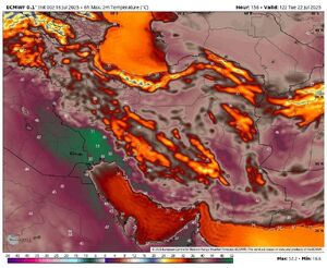 ورود موج بیسابقه گرمای شدید به کشور