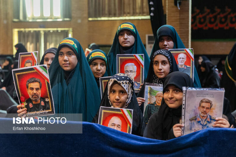 عکس/ مراسم بزرگداشت شهیدان ربانی و محرابی