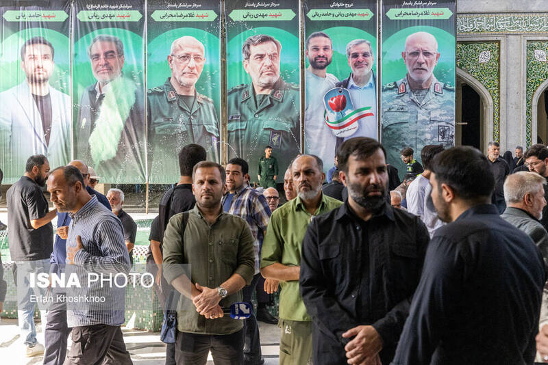 عکس/ مراسم بزرگداشت شهیدان ربانی و محرابی