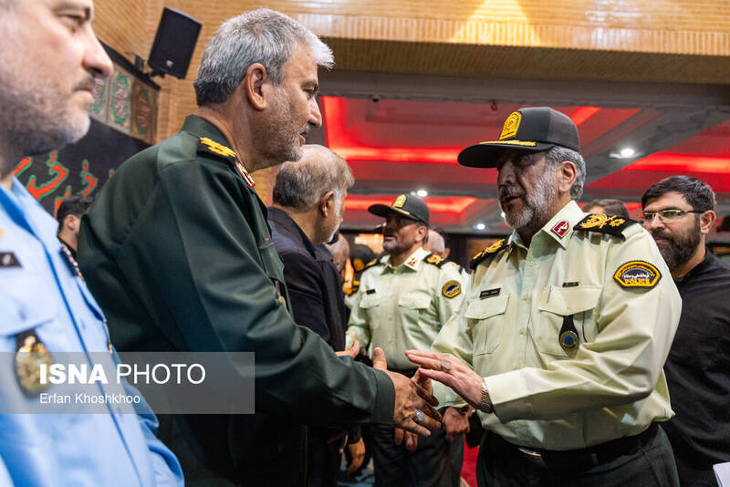 عکس/ مراسم بزرگداشت شهیدان ربانی و محرابی