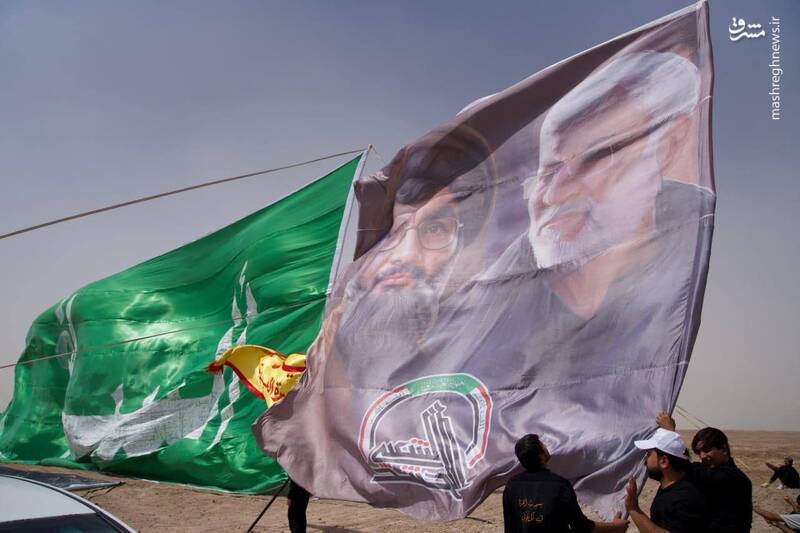 تصاویری از آغاز پیادهروی اربعین در گرمای ۴۸ درجه