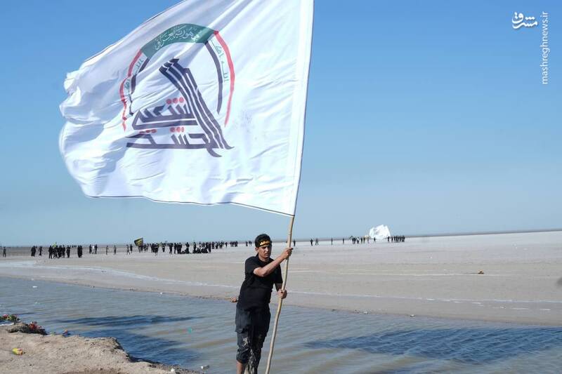 تصاویری از آغاز پیادهروی اربعین در گرمای ۴۸ درجه