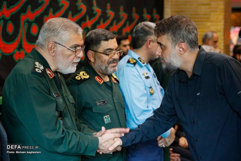 تصاویری از مراسم بزرگداشت سرداران شهید ربانی و محرابی 5