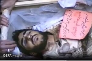 وداع شهید «غیبپرور» با پیکر شهید «هاشم اعتمادی»+ فیلم وداع شهید «غیبپرور» با پیکر شهید «هاشم اعتمادی»+ فیلم