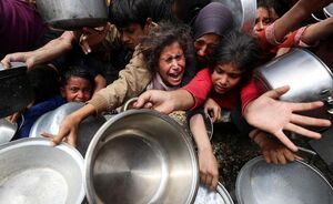 تلاش برای رفع گرسنگی در غزه به روایت تصویر