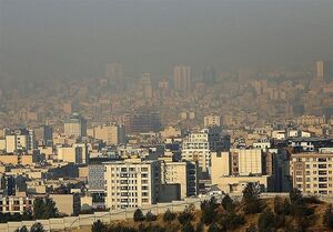 هوای تهران در وضعیت قرمز قرار گرفت