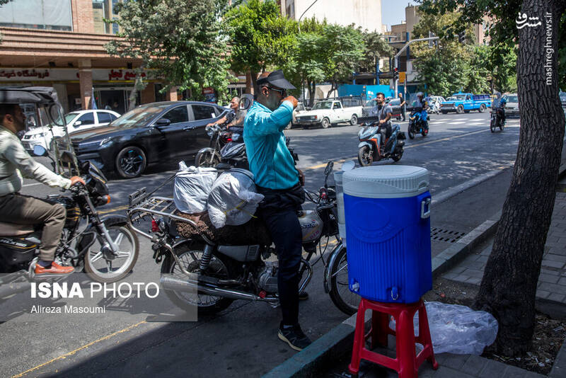 عکس / موج جدید گرما در تهران 5