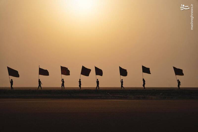 عکس/ قدم قدم تا خدا حرم حسین کربلا