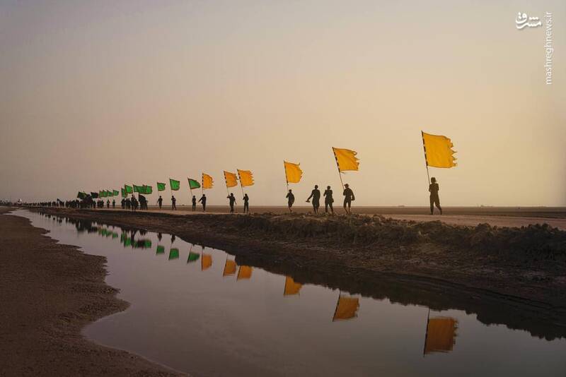 عکس/ قدم قدم تا خدا حرم حسین کربلا