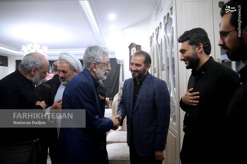 عکس / دیدار حداد عادل با خانواده شهید دکتر طهرانچی 11