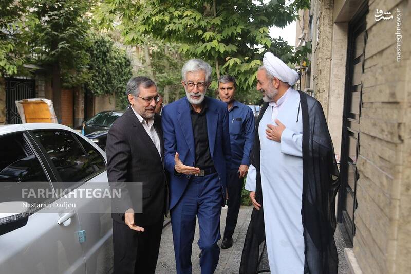 عکس / دیدار حداد عادل با خانواده شهید دکتر طهرانچی 3