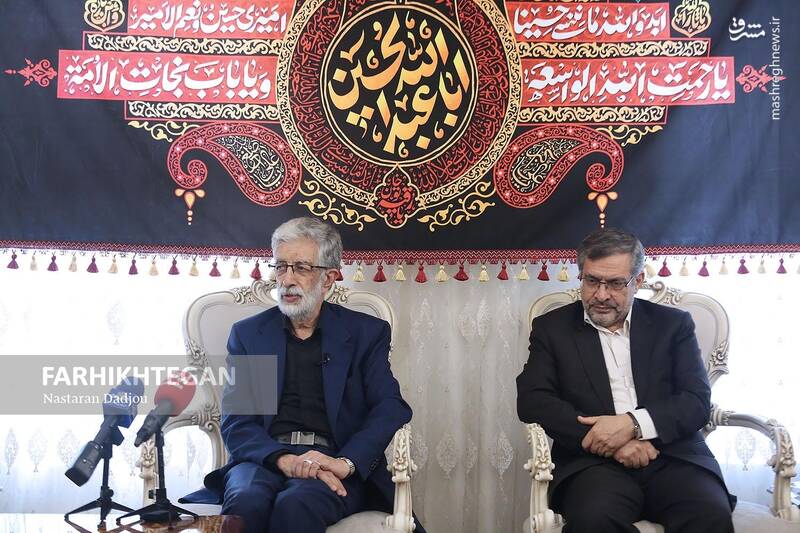 عکس / دیدار حداد عادل با خانواده شهید دکتر طهرانچی 24