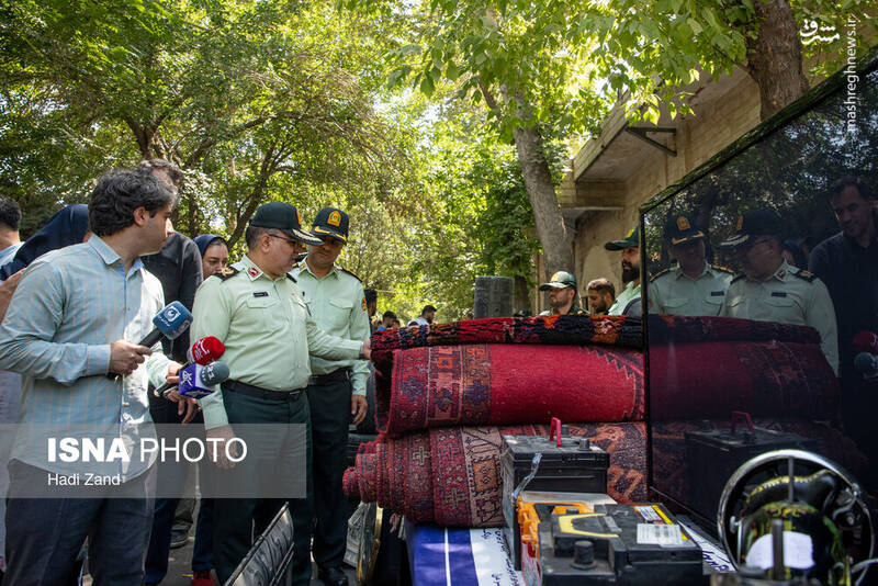 عکس / دستگیری سارقان خشن تهران 5