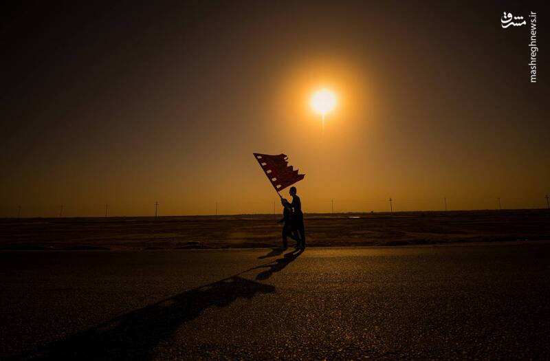 عکس/ قدم قدم تا خدا حرم حسین کربلا