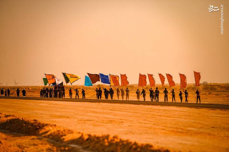 عکس/ قدم قدم تا خدا حرم حسین کربلا