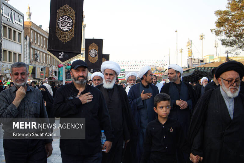 تشییع مرحوم آیت الله نعیم آبادی در قم