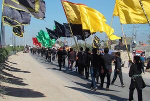 فیلم/ پیاده روی اهالی خوزستان به سمت کربلا