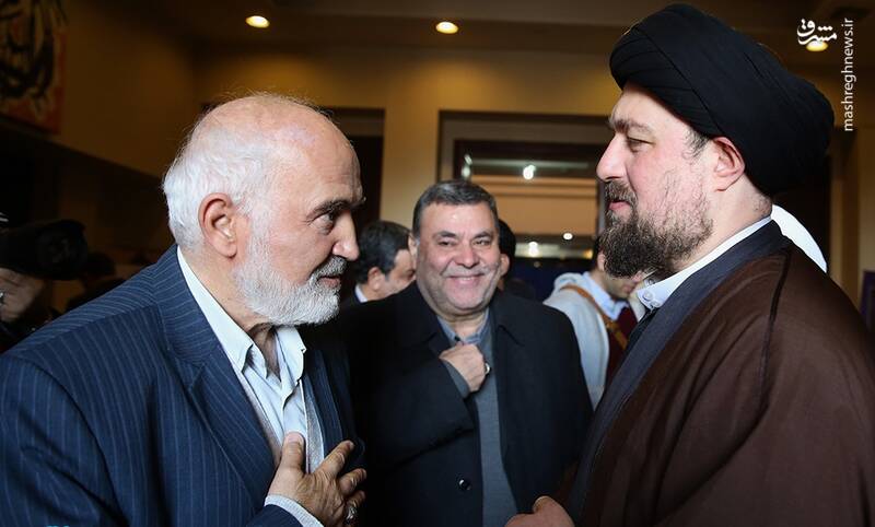 احمد توکلی و سید حسن خمینی احمد توکلی و سید حسن خمینی