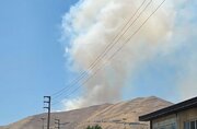 آتش‌سوزی در آبیدر سنندج مهار شد