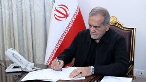 پیام تسلیت پزشکیان برای درگذشت احمد توکلی