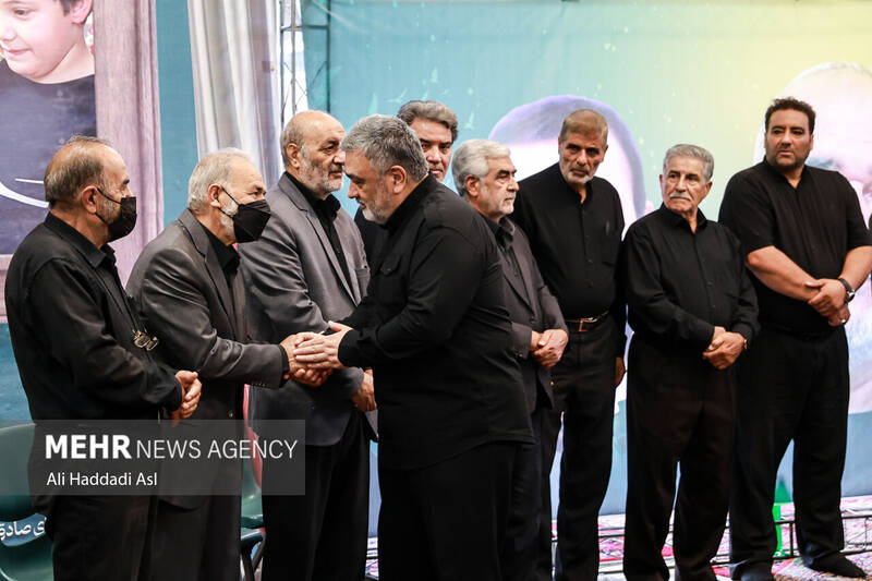 بزرگداشت چهلمین روز شهادت سردار سپهبد شهید حسین سلامی