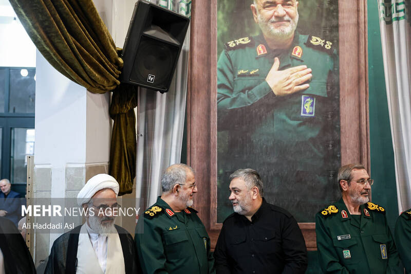بزرگداشت چهلمین روز شهادت سردار سپهبد شهید حسین سلامی