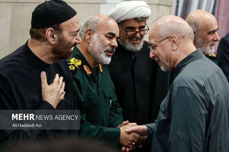 بزرگداشت چهلمین روز شهادت سردار سپهبد شهید حسین سلامی