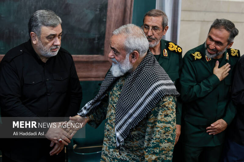 بزرگداشت چهلمین روز شهادت سردار سپهبد شهید حسین سلامی