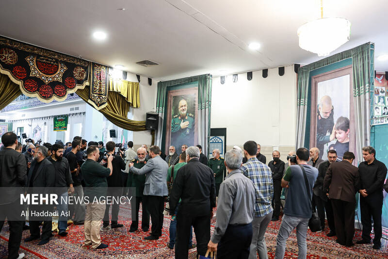 بزرگداشت چهلمین روز شهادت سردار سپهبد شهید حسین سلامی