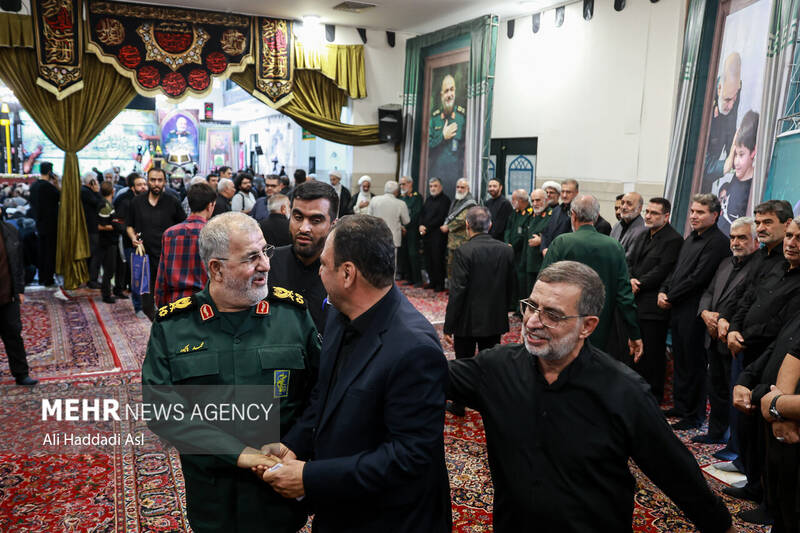 بزرگداشت چهلمین روز شهادت سردار سپهبد شهید حسین سلامی