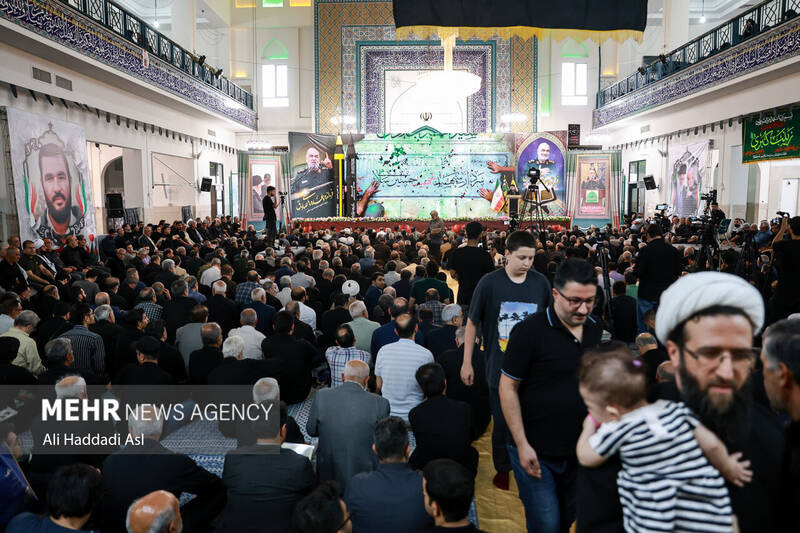بزرگداشت چهلمین روز شهادت سردار سپهبد شهید حسین سلامی