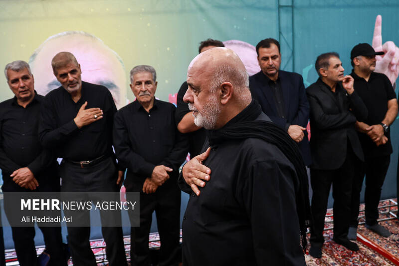بزرگداشت چهلمین روز شهادت سردار سپهبد شهید حسین سلامی