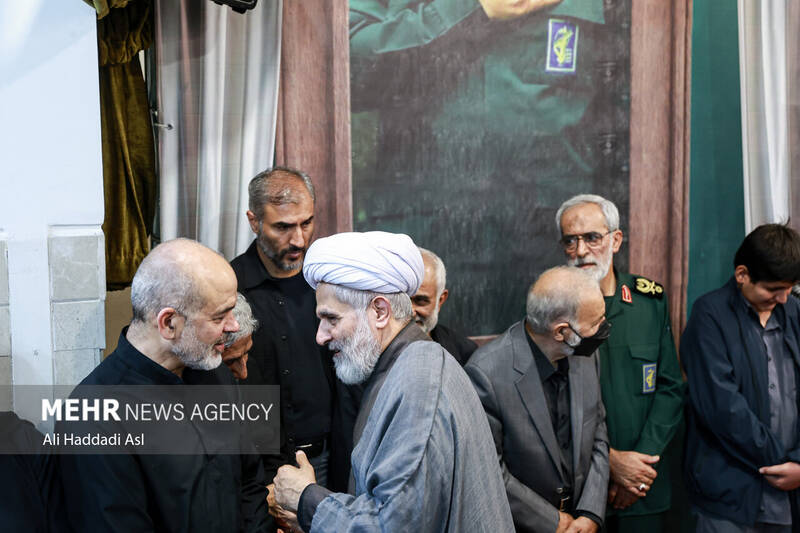 بزرگداشت چهلمین روز شهادت سردار سپهبد شهید حسین سلامی