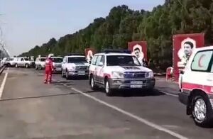 فیلم/ آیین بدرقه کاروان امداد و نجات اربعین حسینی