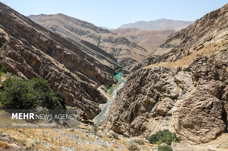 وضعیت بحرانی سد امیرکبیر کرج