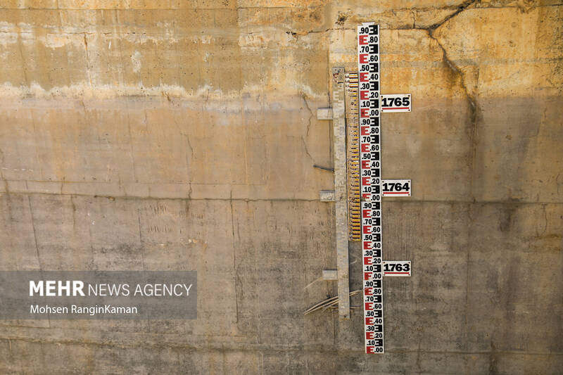 وضعیت بحرانی سد امیرکبیر کرج