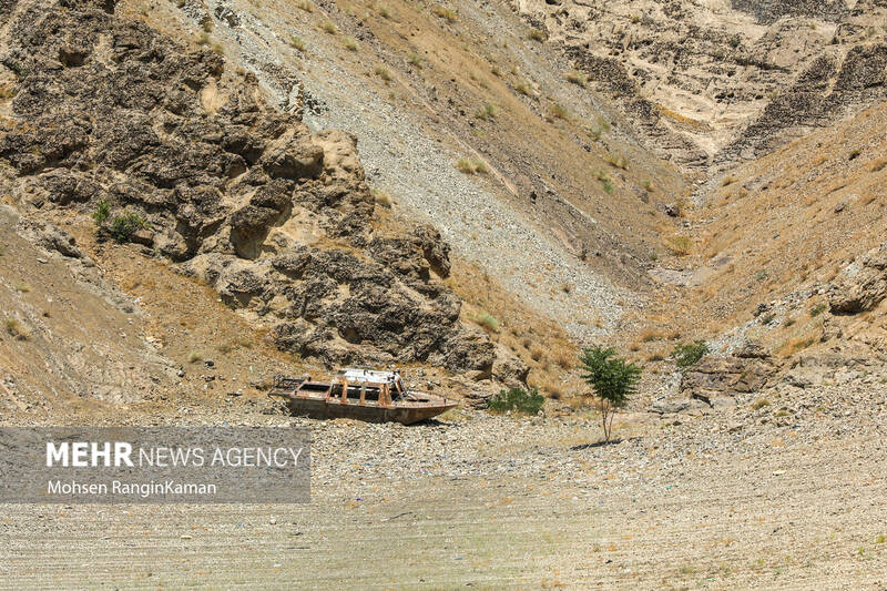 وضعیت بحرانی سد امیرکبیر کرج