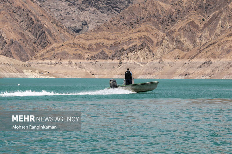 وضعیت بحرانی سد امیرکبیر کرج