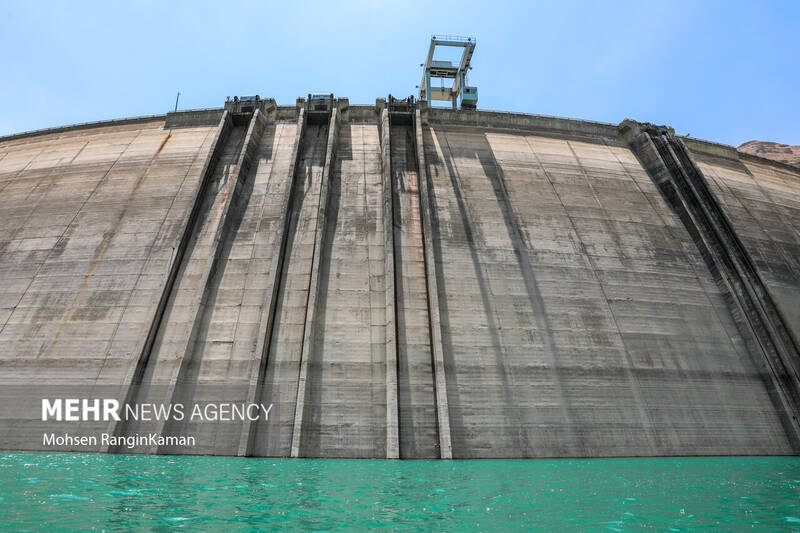 وضعیت بحرانی سد امیرکبیر کرج