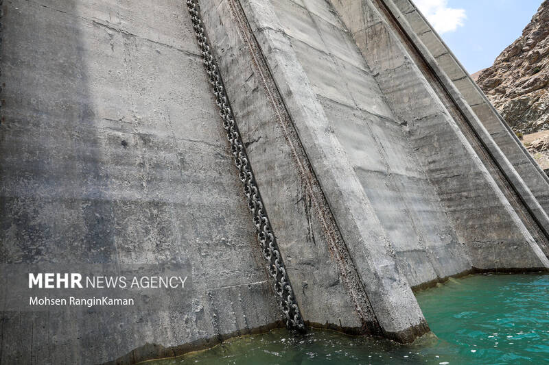 وضعیت بحرانی سد امیرکبیر کرج