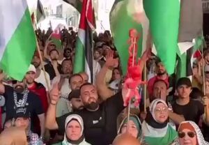 تظاهرات حامیان فلسطین در برلین