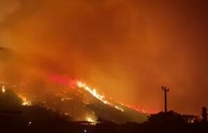 آتش‌سوزی گسترده در شمال‌غرب ترکیه