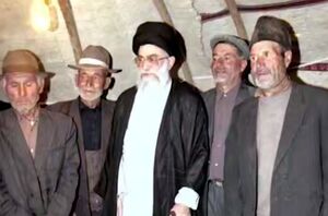 فیلم / پنجره متفاوتی از حضور رهبر انقلاب در چادر عشایر اردبیل