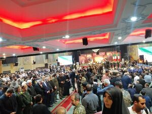 برگزاری مراسم یادبود سردار شهید غیب‌پرور ‌