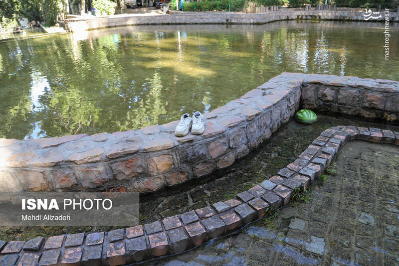 عکس / آبتنی در گرمای تابستان در خراسان شمالی 7