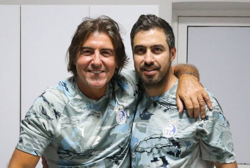 اولین دیدار ساپینتو با سرمربی لیگ برتری +عکس